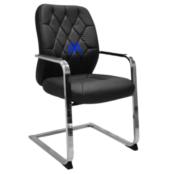 Fauteuil visiteur Ergonomique BAMO noir Réf. 116V